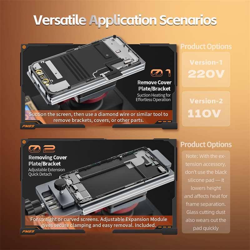 Screen Separator Machine - QianLi PM89 360 ° Separador de
