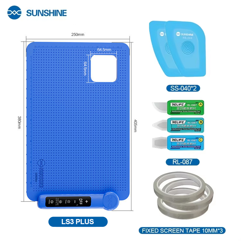 Screen Separator Machine - SUNSHINE LS3 PLUS Plataforma de Calentamiento