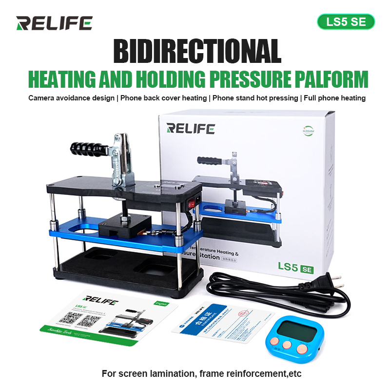 RELIFE LS5 SE Presión de calen - Screen Separator Machine reseña y precio